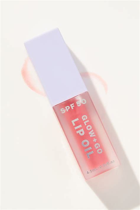 Naked Sundays Spf50 Glow Go Hydratg Lip Oil Pink Editorialist