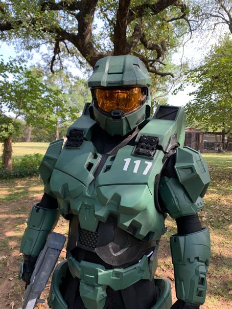 Finished Halo Infinite Chief Armor Halo Costume And Prop Maker Community 405th