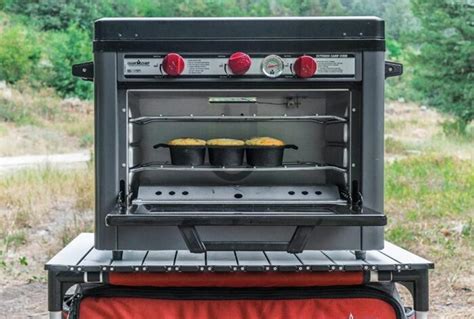 Camp Chef Deluxe Outdoor Camping Oven with a 2-Burner Stove | Mountains ...