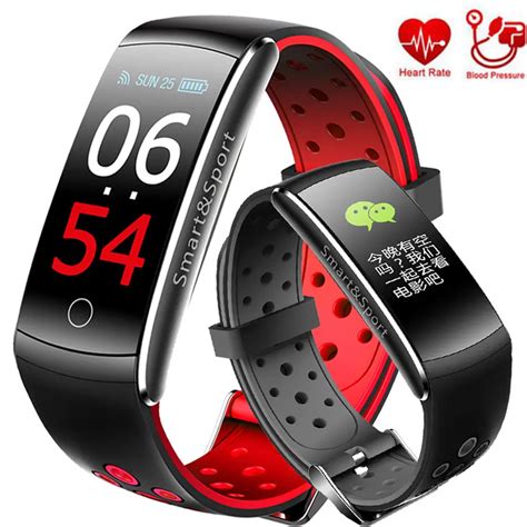 Men and Women Smart Watch Heart Rate Monitor Blood Pressure IP68 ...