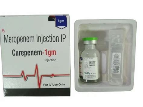 Curepenem Gm Meropenem Injection Ip Gm At Rs Vial In Navi