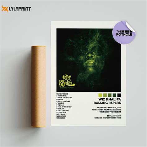 Wiz Khalifa Posters Rolling Papers Poster Wiz Khalifa Rolling