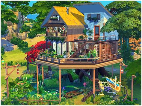 The Sims Resource Pond Tree House