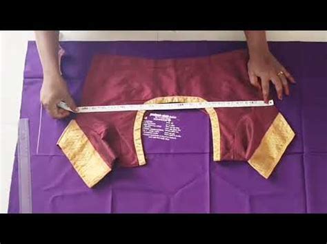 Easy Way Of Cutting Normal Blouse In