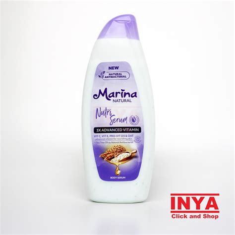 Jual Marina Natural Nutri Serum Oat 335ml Hand And Body Lotion