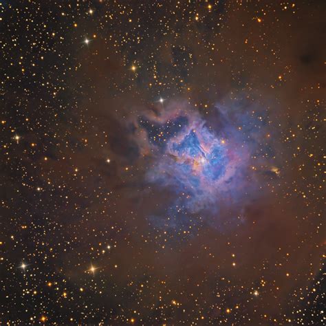 Ngc The Iris Nebula From Deep Sky West Observatory R