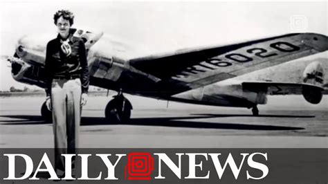 Unearthed Photo Suggests Amelia Earhart And Navigator May Have Survived Crash Landing Youtube