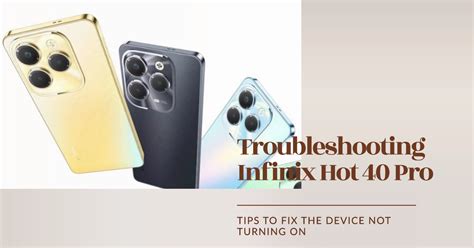 Infinix Hot Pro Won T Turn On Here S What You Can Do Seber Tech