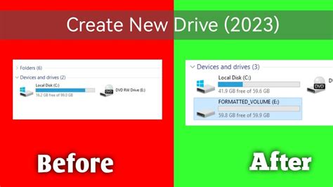 How To Create Partition On Windows 10 Partition Hard Drives 2023