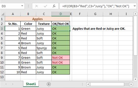 If With Or Function In Excel