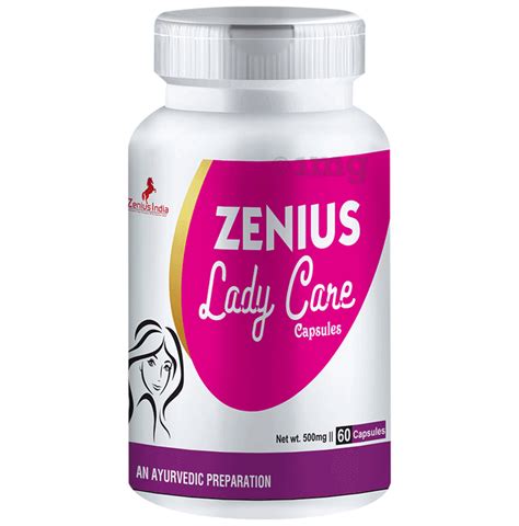 Zenius Lady Care Capsule For Leucorrhoea White Discharge Buy Bottle Of