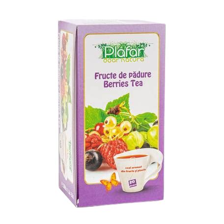 Ceai De Fructe De Padure 20 Plicuri Plafar Dr Max Farmacie