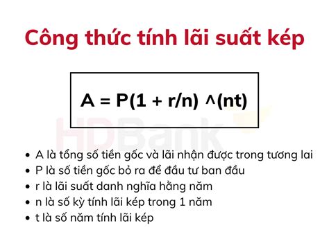 Công thức tính lãi kép Tính toán và ứng dụng trong tài chính