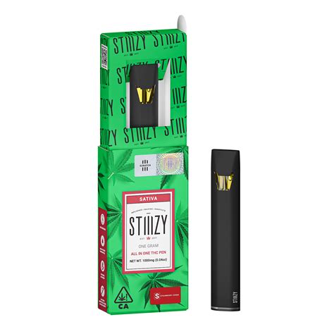 Stiiizy Strawberry Cough All In One 1g Thc Pen Leafly