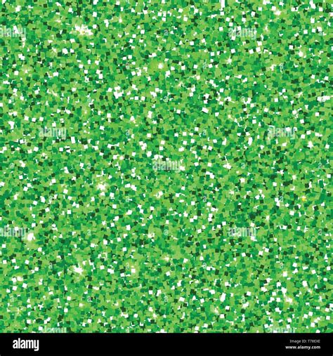 Green Glitter Pattern Vector Light Background Of Green Texture Stock