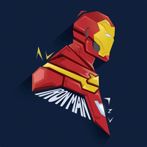 1024x1024 The Invincible Iron Man Armor 1024x1024 Resolution Hd 4k