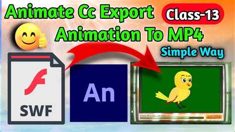 Animate Cc Ke Video Export Kaise Kare Easy Tricks Class 13 How To