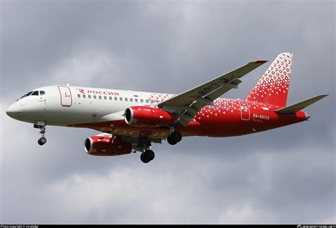 RA 89133 Rossiya Russian Airlines Sukhoi Superjet 100 95B Photo By