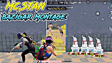 Mc Stan Baazigar Ft Divine Bgmi Montage Bgmi Pubg Mcstan