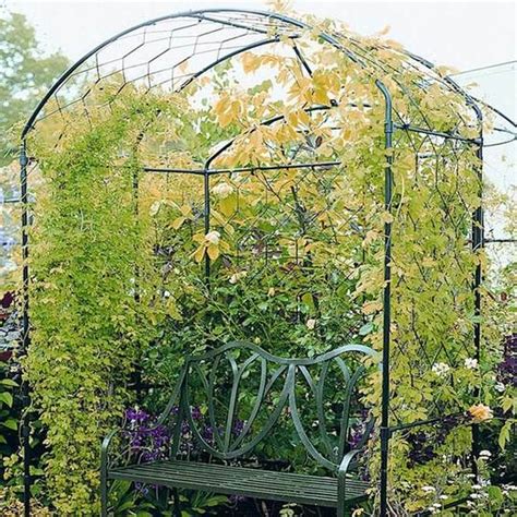 Agriframes metal garden arbours come in different styles and designs ...