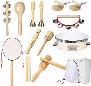 Johgee Muziekinstrumenten Voor Kinderen Kleine Kinderen Houten