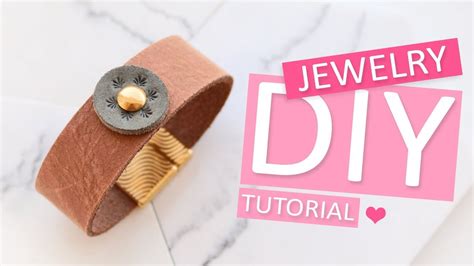 Diy Tutorial Armband Van Dq Leer Met Impressart Zelf Sieraden Maken