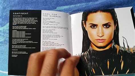 Unboxing Cd Confident Demi Lovato Youtube