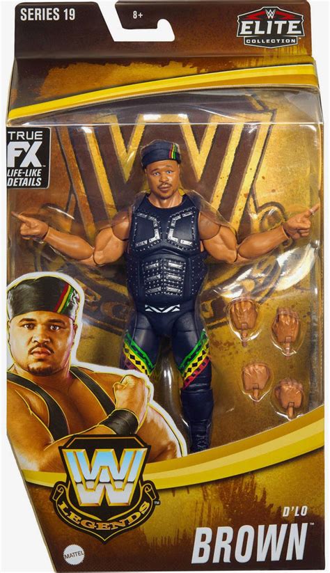 Dlo Brown Wwe Legends Series 19 Action Figure