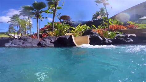 Grand Hyatt Kauai Lazy River Youtube