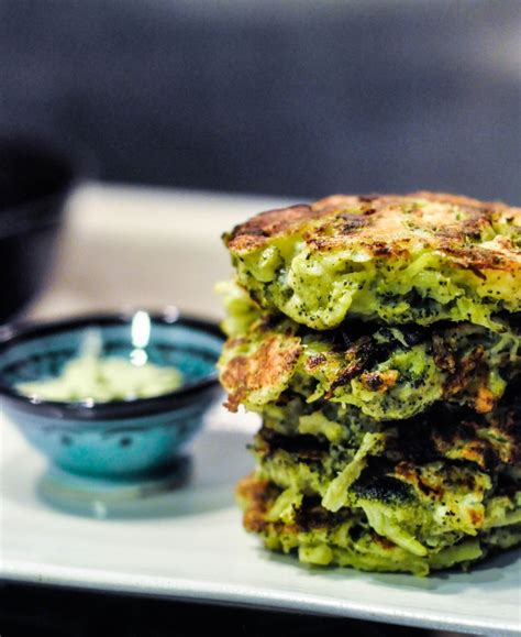 Crispy Broccoli Parmesan Fritters