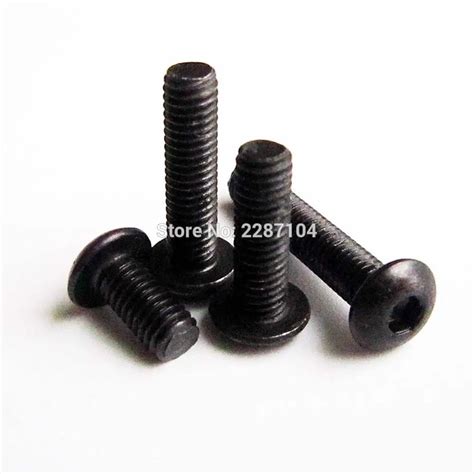 M Mm Button Head Allen Bolts Hex Socket Screws Black High Tensile