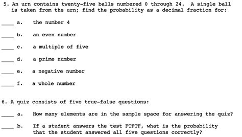 SOLVED 5 An Urn Contains Twenty Five Balls Numbered Through 24 A