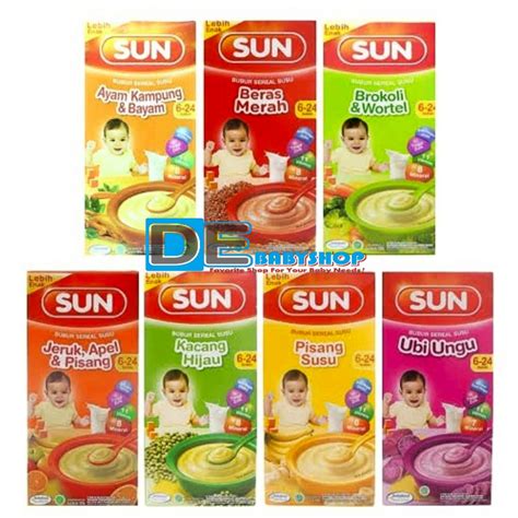 Jual SUN BUBUR SEREAL 6 120gr KEMASAN BOX Shopee Indonesia