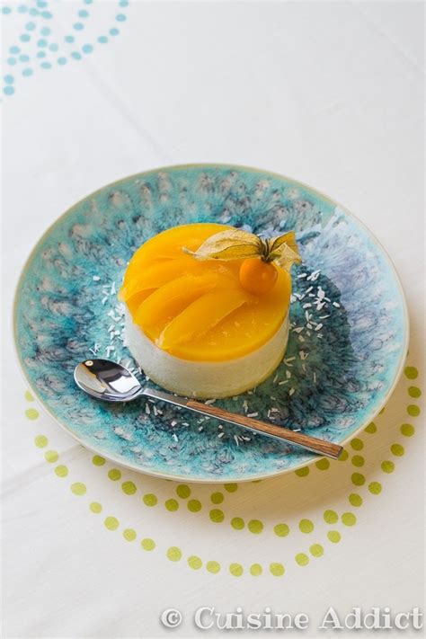 Bavarois Exotique Ananas Mangue Noix De Coco Cuisine Addict