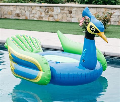 Swimming Pool Float Giant Inflatable Ride On Pool Raft Floating