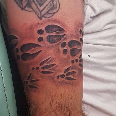 Deer Track Tattoos