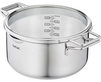 Tefal Nordica Gryta L Cm Med Glaslock Netonnet