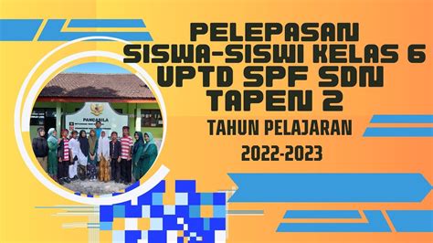 Persembahan Kelas Untuk Guru Uptd Spf Sdn Tapen Youtube