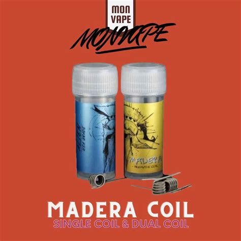 Jual MADERA COIL ALIEN DUAL CORE FUSED CLAPTON BY MADERACOIL PREBUILD