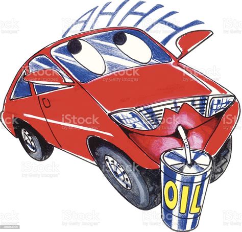 Car Drinking Oil C 다양에 대한 스톡 벡터 아트 및 기타 이미지 다양 마시기 벡터 Istock