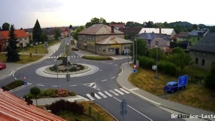 Bělkovice Lašťany Rondo Czechy kamery internetowe webcams