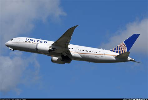 Boeing 787 8 Dreamliner United Airlines Aviation Photo 2625473