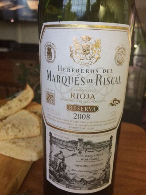 Marques De Riscal Rioja Wine Bottle Boozy Wines