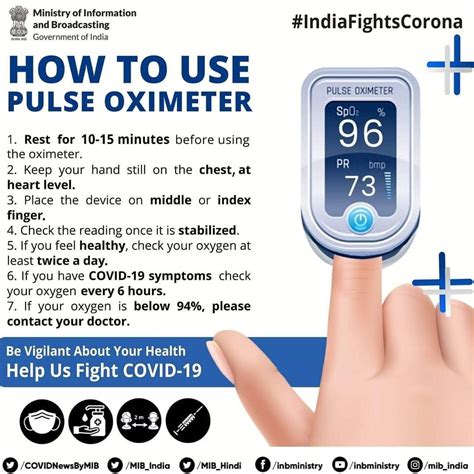 How to use Pulse oximeter | Pulse oximeter, Broadcast, Government