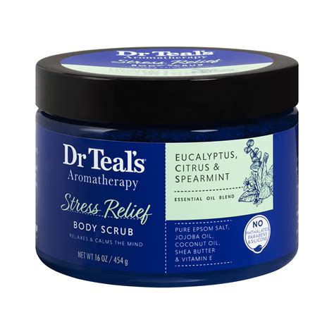 Dr Teal S Aromatherapy Stress Relief Body Scrub With Eucalyptus And