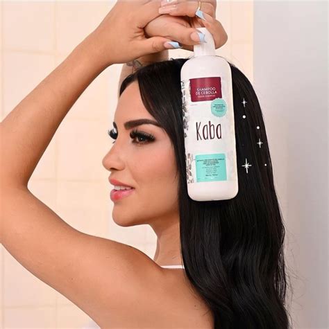 Kim Promocionando Kaba Shampoo De Cebolla Tipo De Cabello Champu