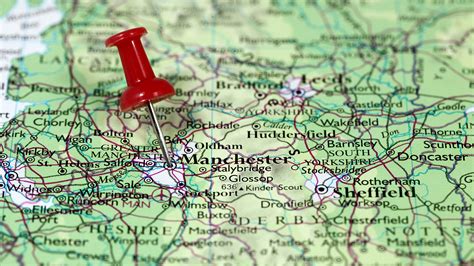 Map Of Manchester England