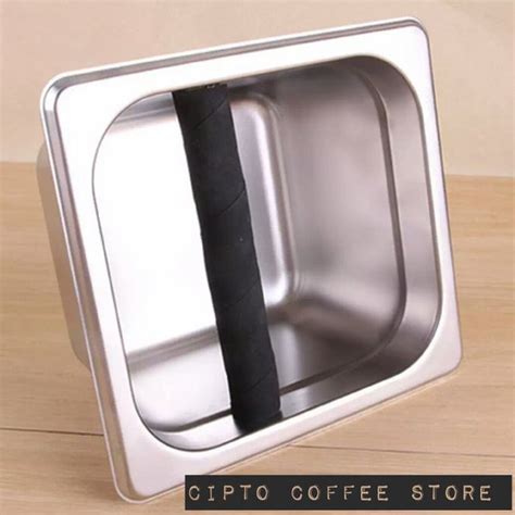 Jual Knock Box Knockbox Stainless Container Bucket Tempat Wadah Limbah