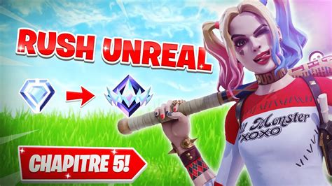 Je Monte Diamant Sur Fortnite Chapitre Rush Unreal Youtube