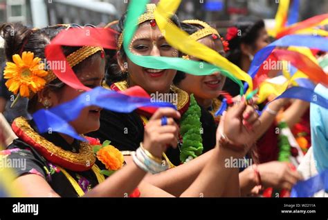 Devotees Perform During The Chariot Procession Of Lord Jagannath During